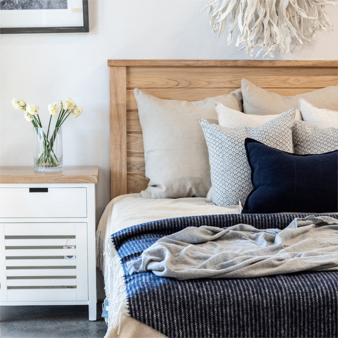 Newport Bedside L600mm - 1 Drawer