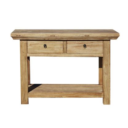 Overhang Elm Console L1200mm