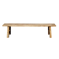 Reclaimed Elm Bench Seat L1500mm