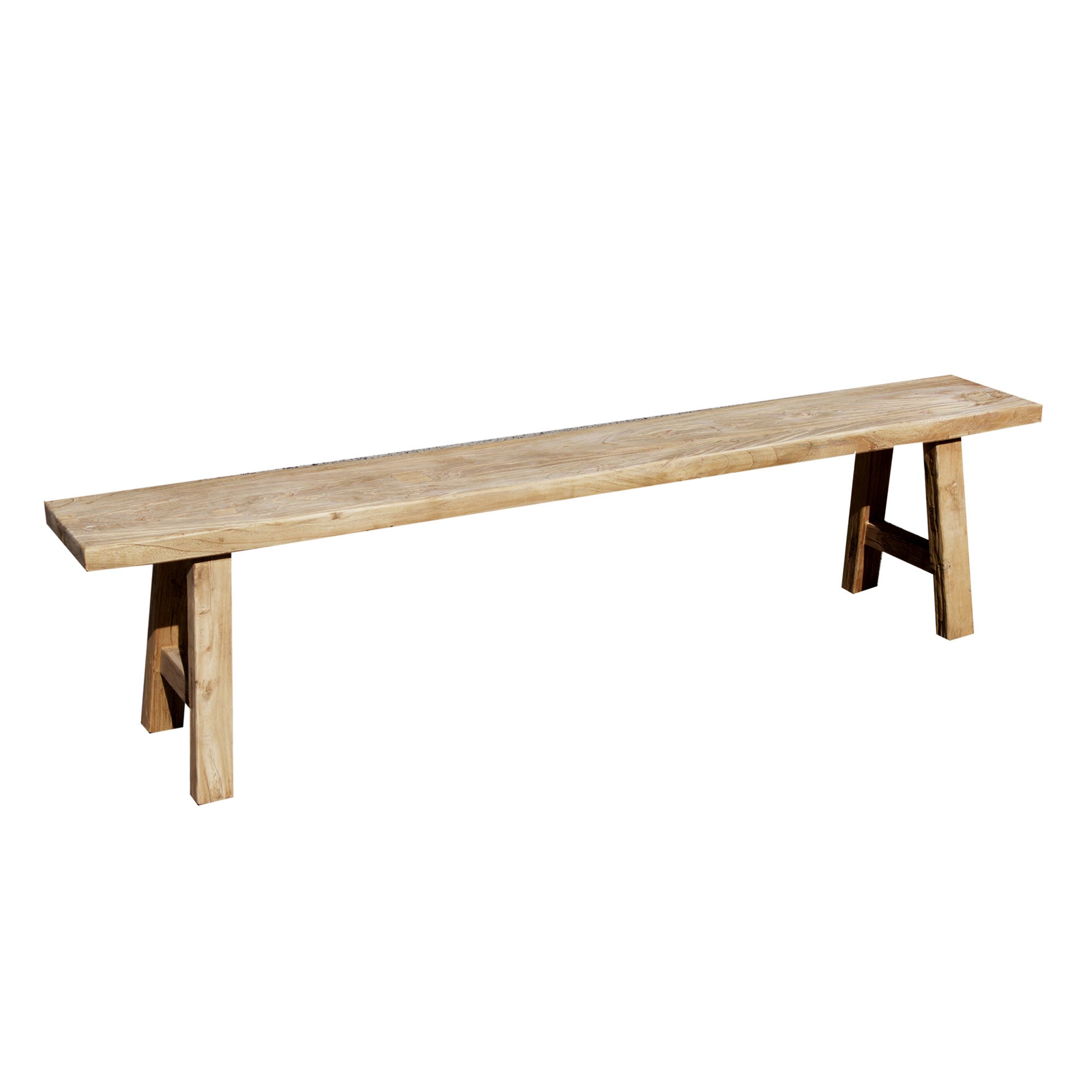 Reclaimed Elm Bench Seat L1200mm