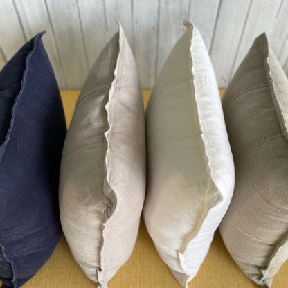 Outdoor Linen Cushion - 60 x 60cm