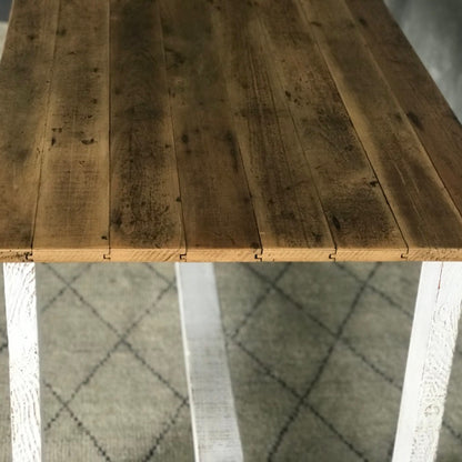 Locally Made Trestle Dining Table