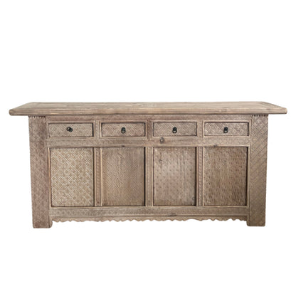 Carved Elm Sideboard L2000mm