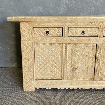 Carved Elm Sideboard L2000mm