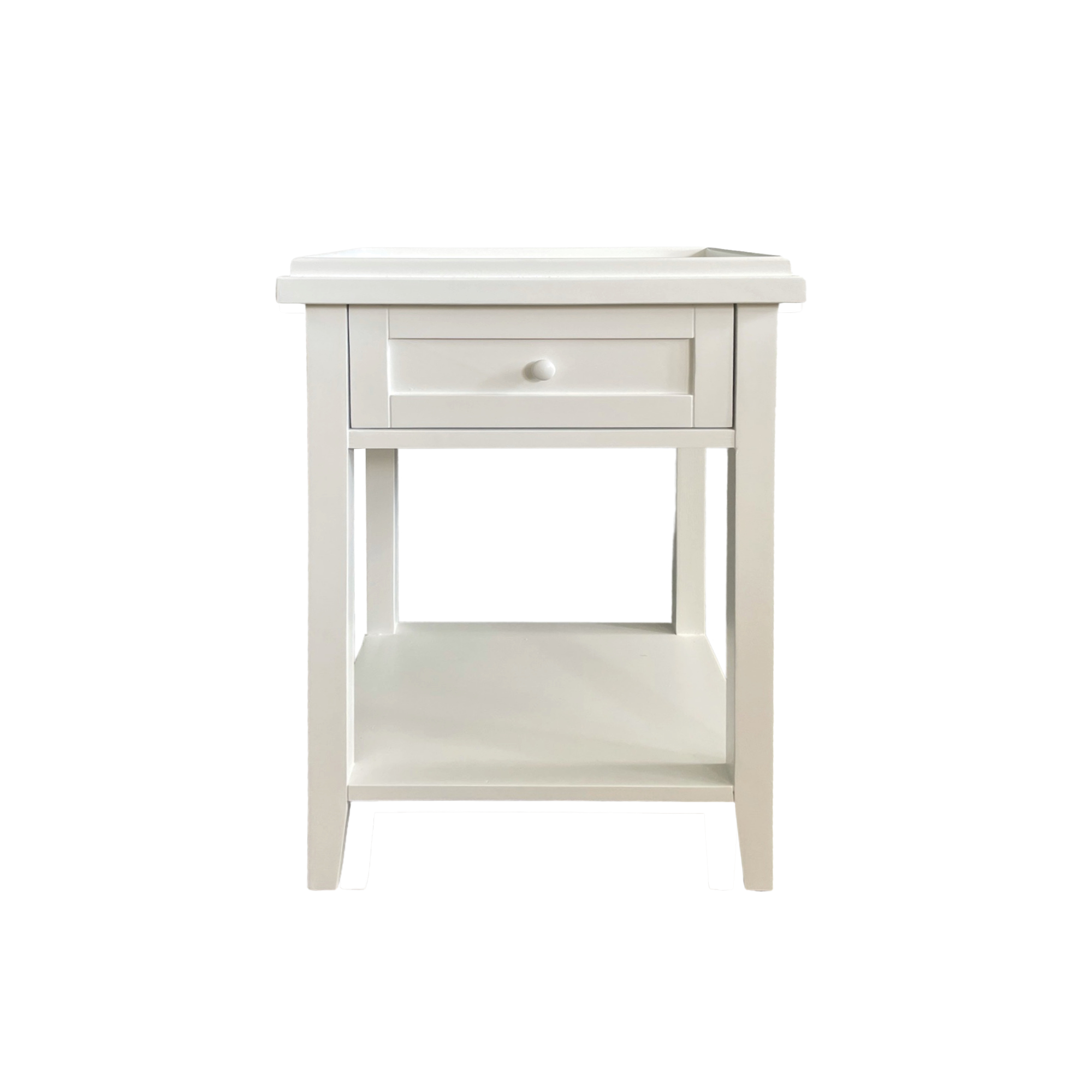 Bahamas Bedside L500mm - 1 Drawer &amp; Shelf