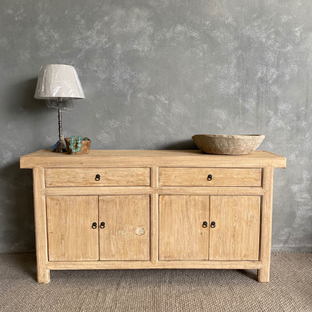 Overhang Elm Sideboard L1800mm - Natural