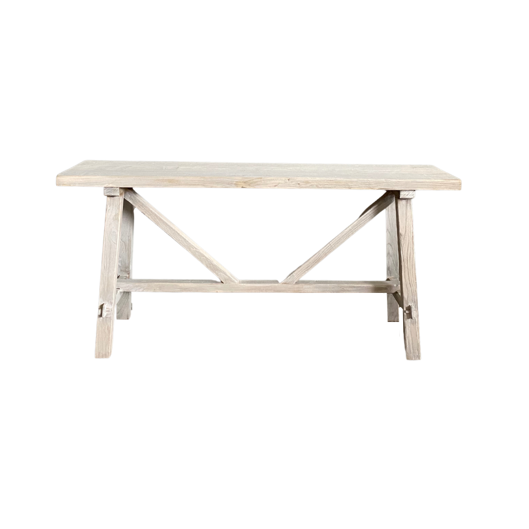 Cross Strut Elm Console L1600mm