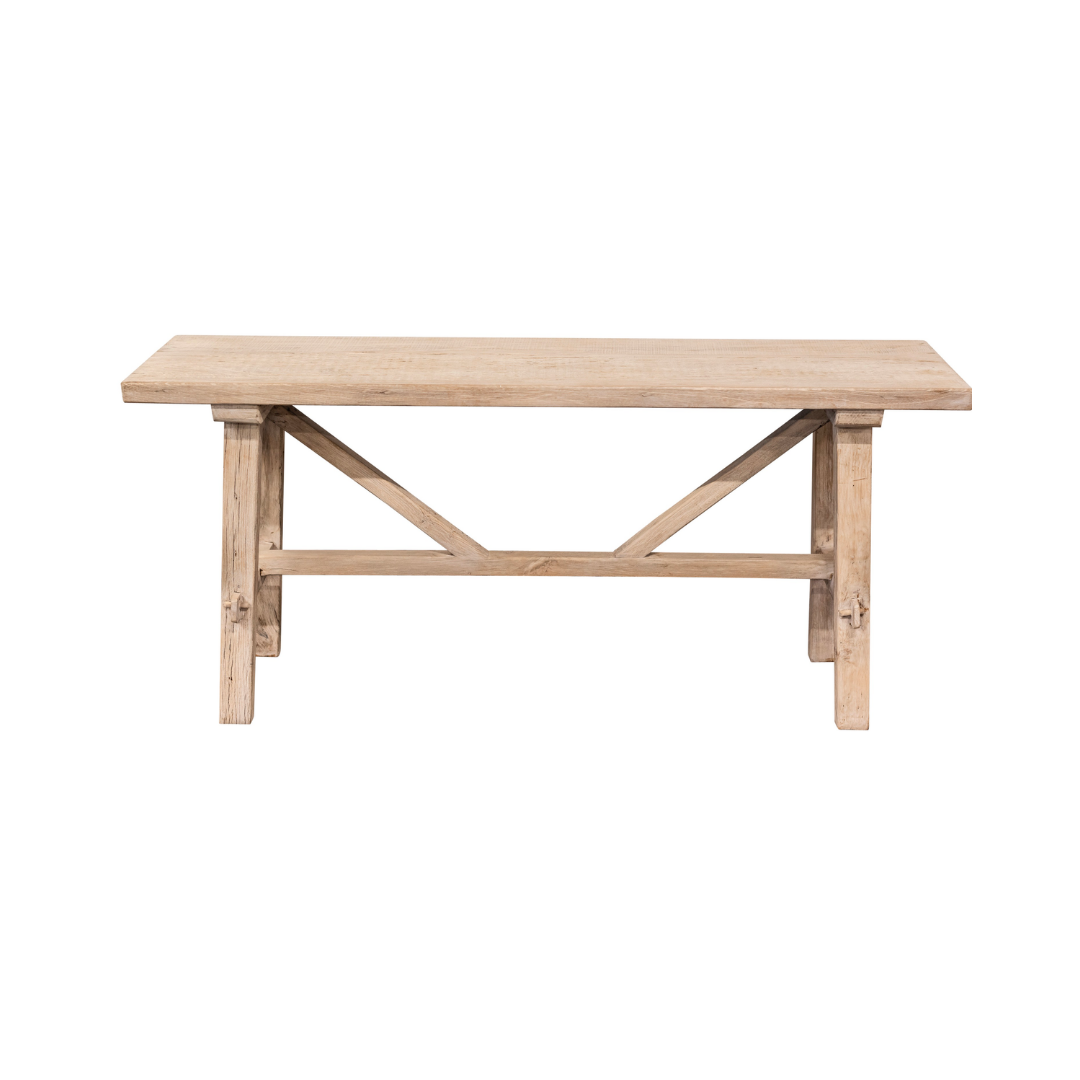 Cross Strut Elm Console L1600mm