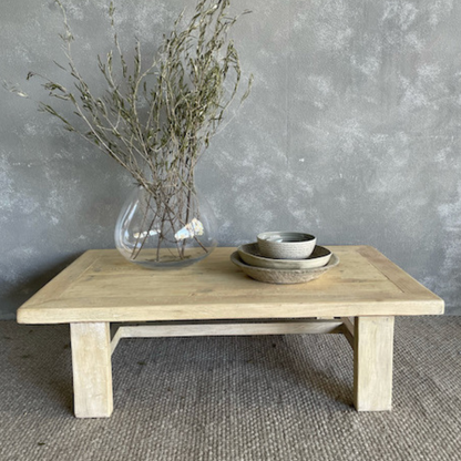 Elm Coffee Table Breadboard Ends