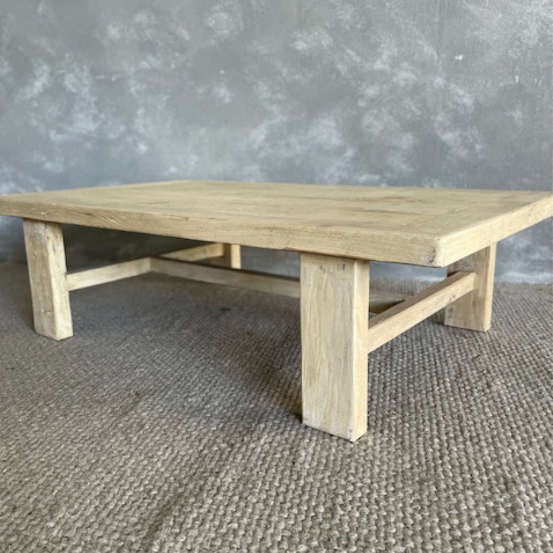 Elm Coffee Table Breadboard Ends