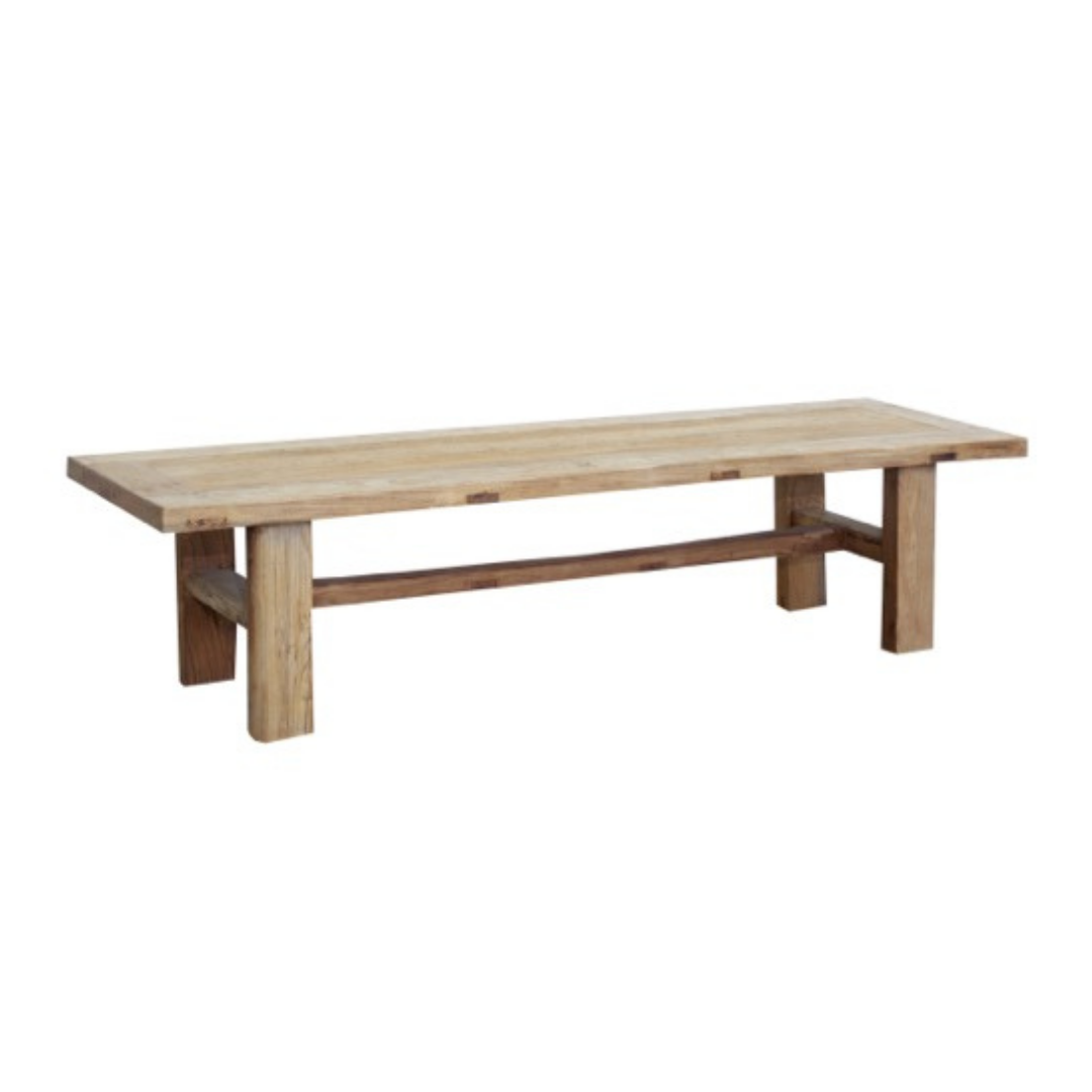 Elm Bench Style Coffee Table - Natural