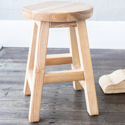 Pacific Stool - Limed Ash