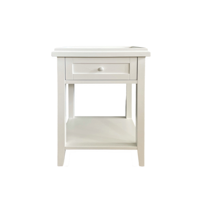 Bahamas Bedside L500mm - 1 Drawer &amp; Shelf