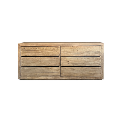 Elm Sideboard L1830mm - 6 Drawers