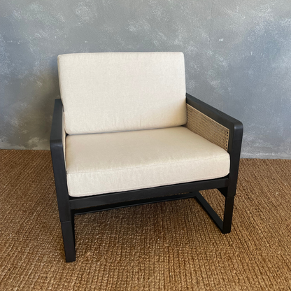 Black Manhattan Armchair