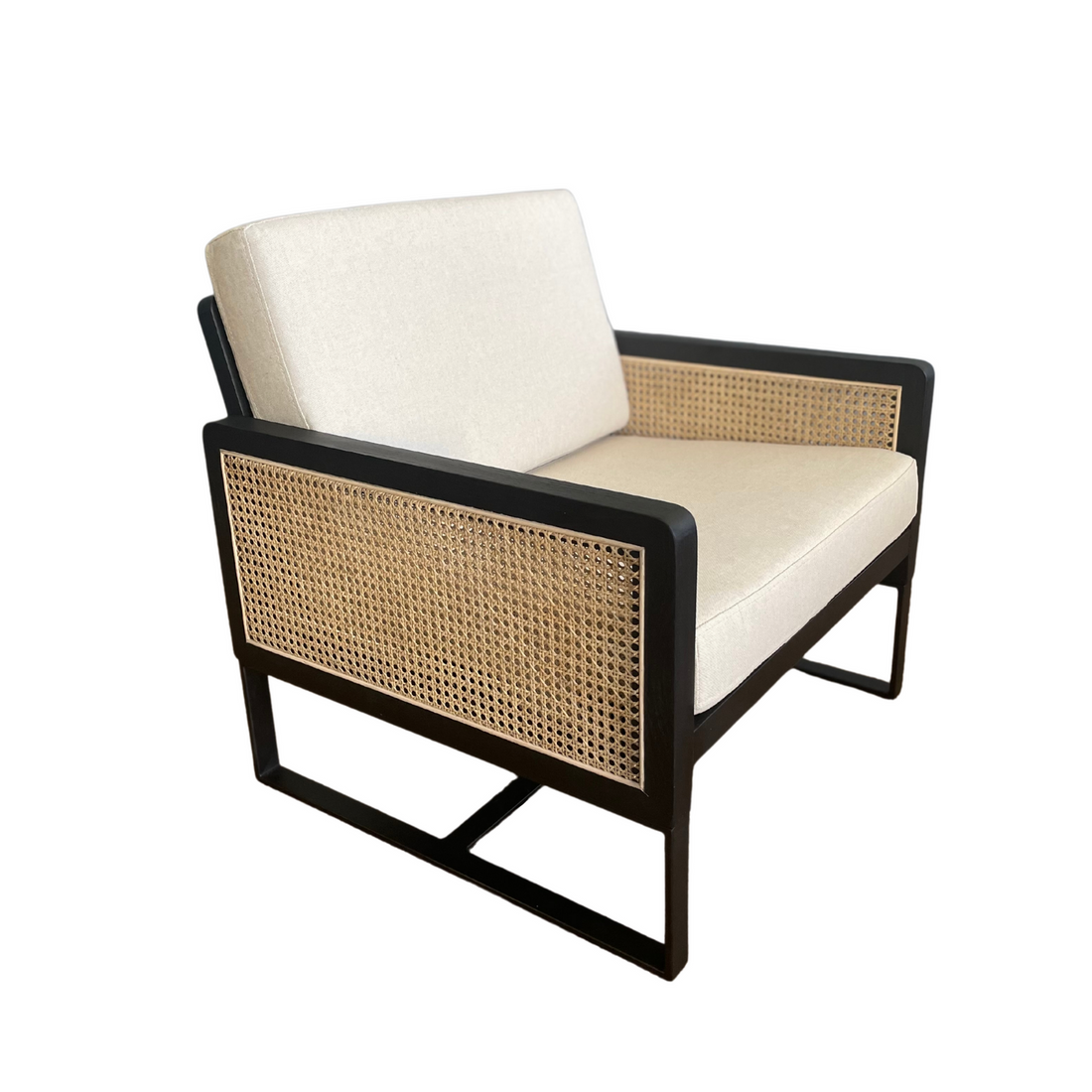 Black Manhattan Armchair