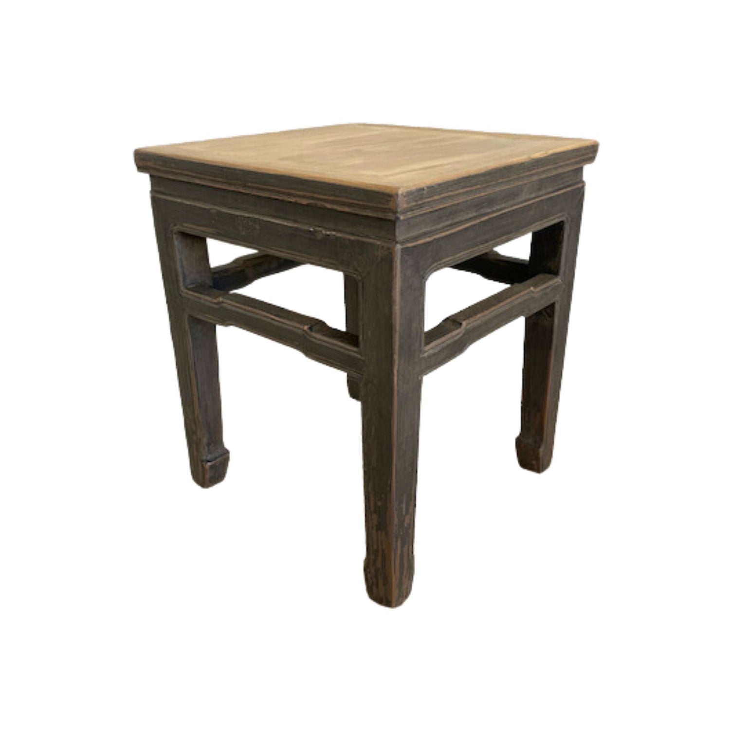 Square Pine Side Table