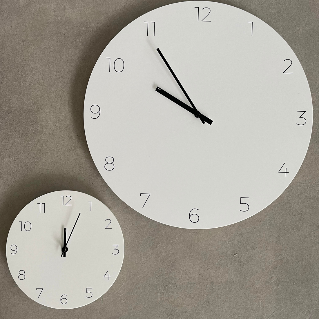 Minimal Clock | Small - White