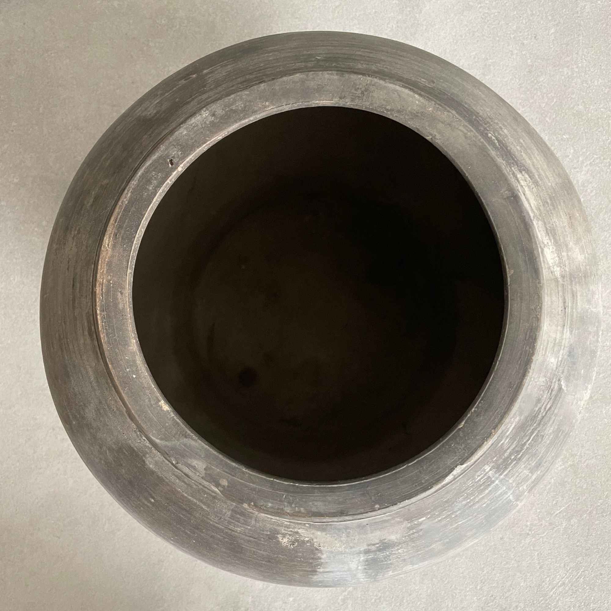 Rustic Black Pot