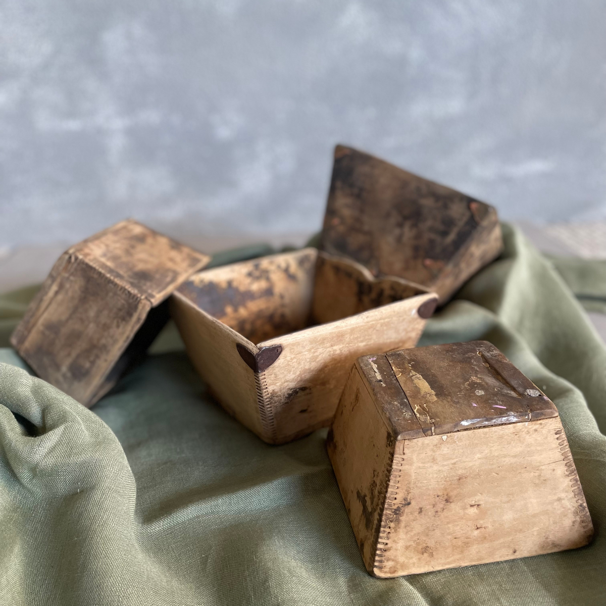 Timber Rice Measuring Bowl