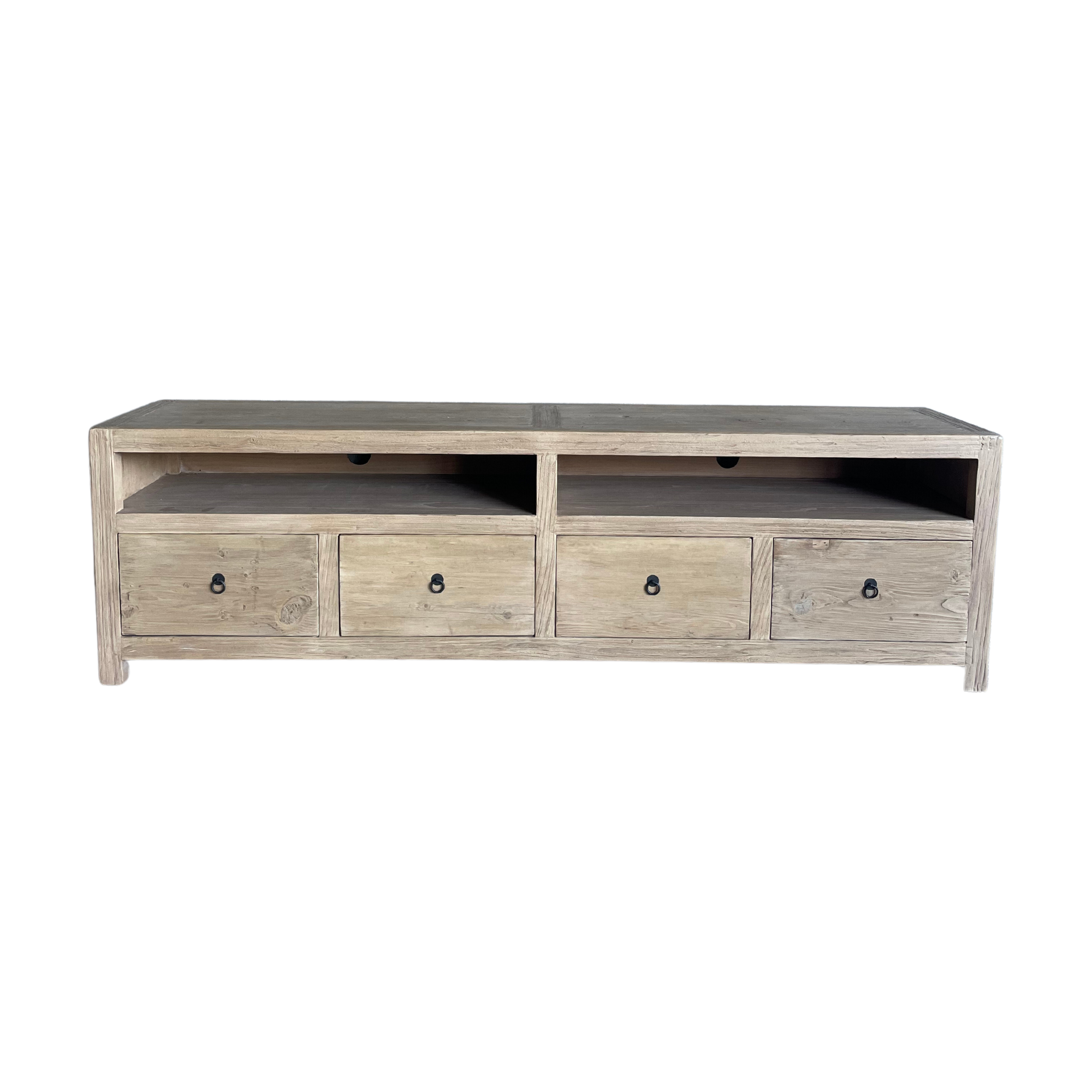 Elm Media Unit L2200mm - Open Shelf