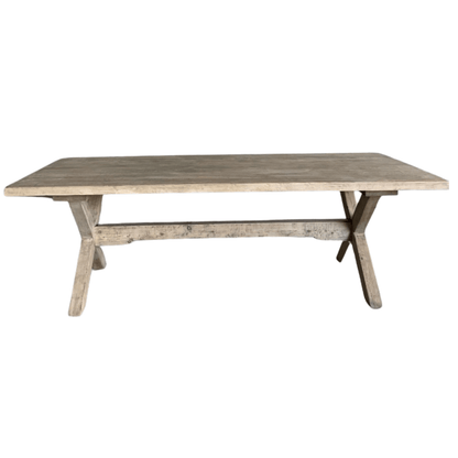 X-Base Reclaimed Pine Dining Table