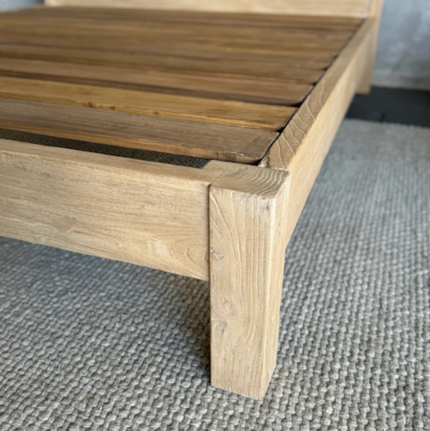 Reclaimed Elm Bed - King