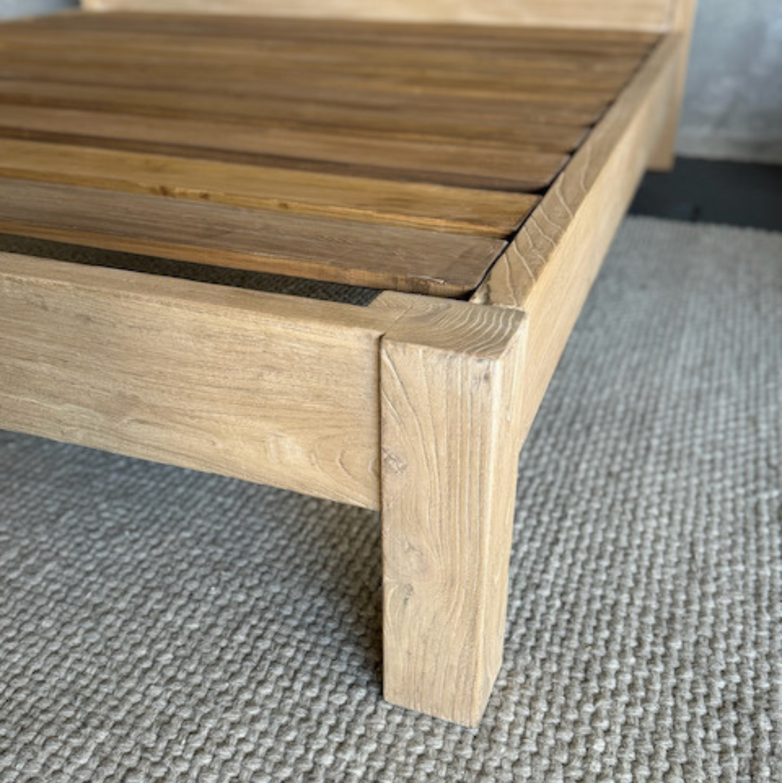 Reclaimed Elm Bed - King