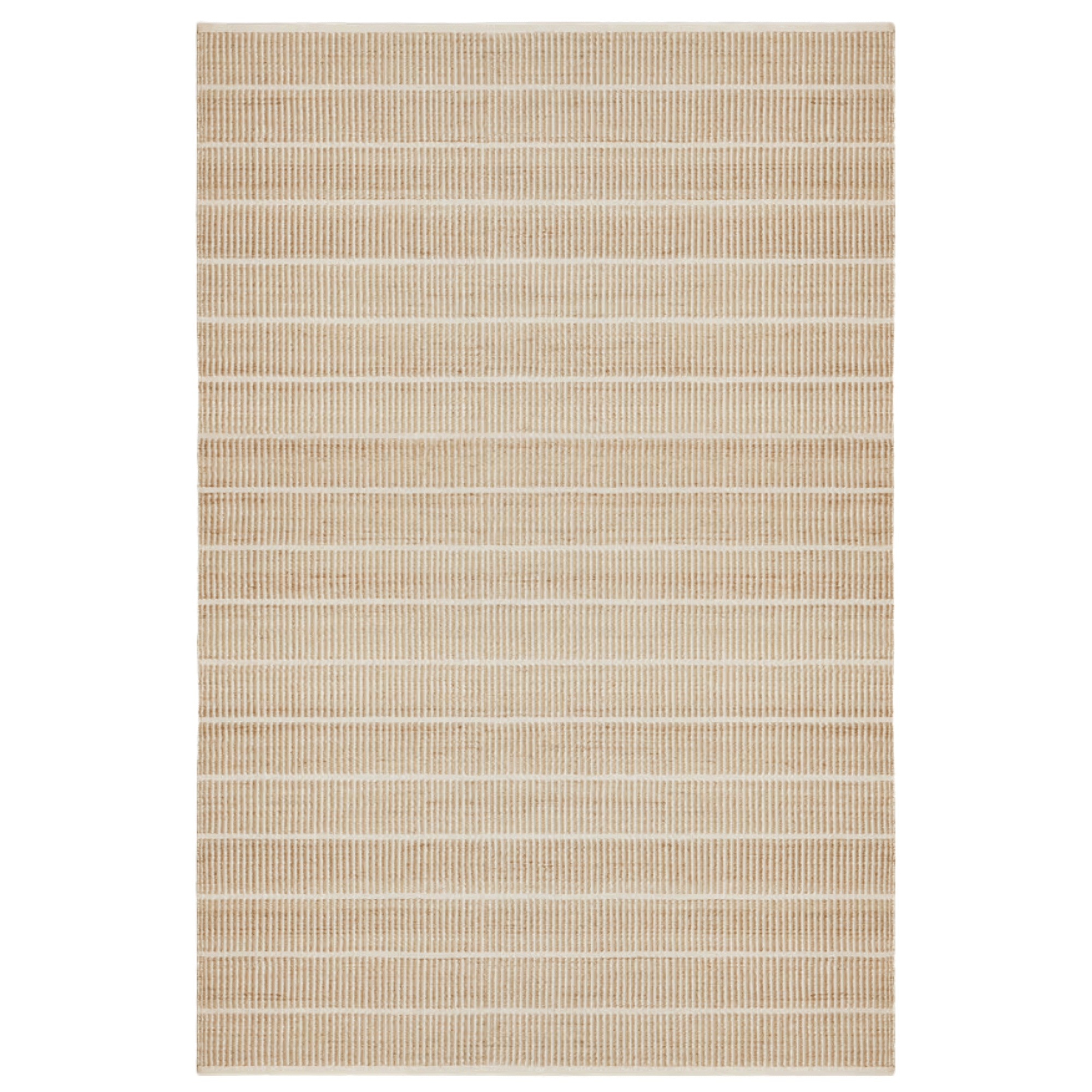 Armadillo TRELLIS Rug - Natural &amp; White - 2.5 x 3.5m