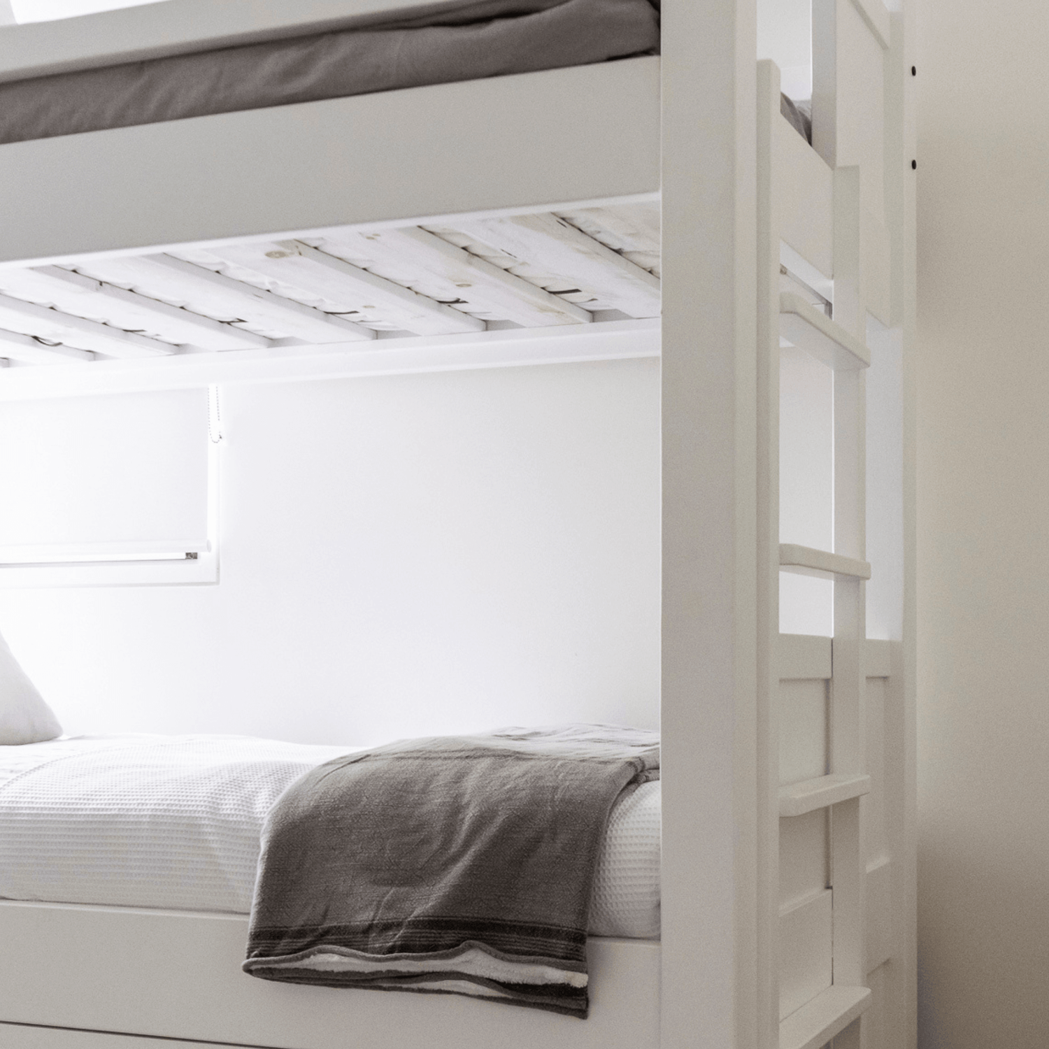 Bunk Bed - Fixed Ladder - King Single