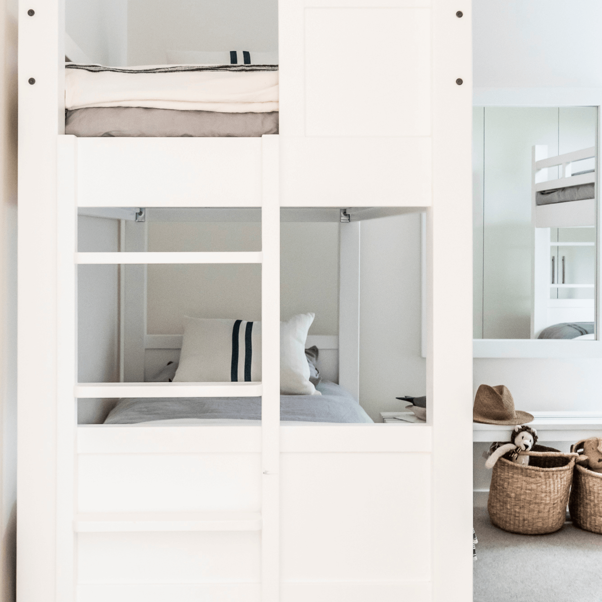 Bunk Bed - Fixed Ladder - King Single