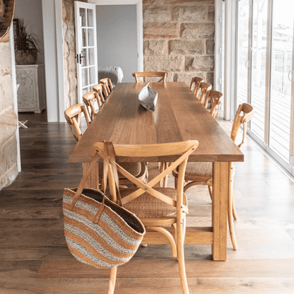 Cross Back Dining Chair