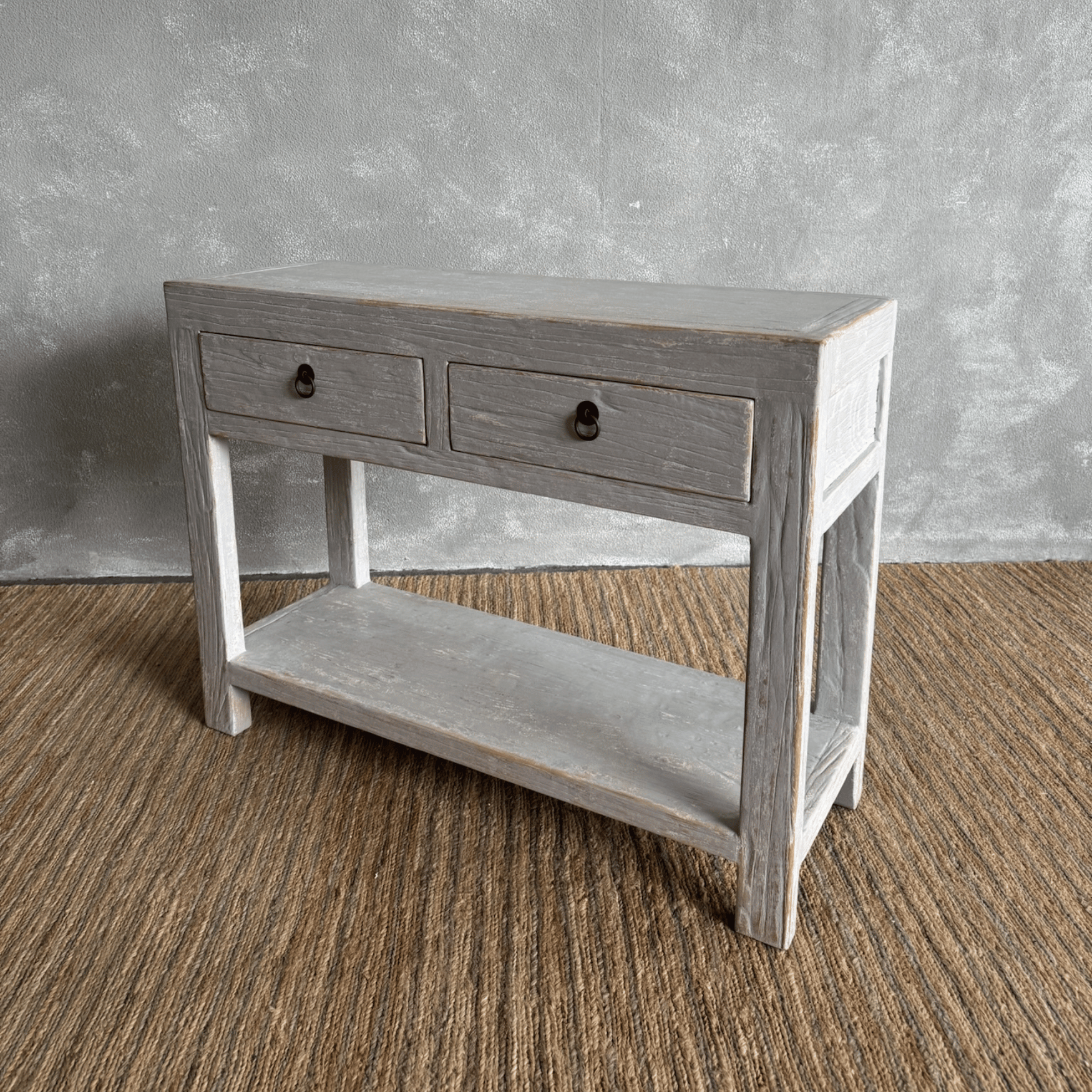Reclaimed Elm Console L1000mm