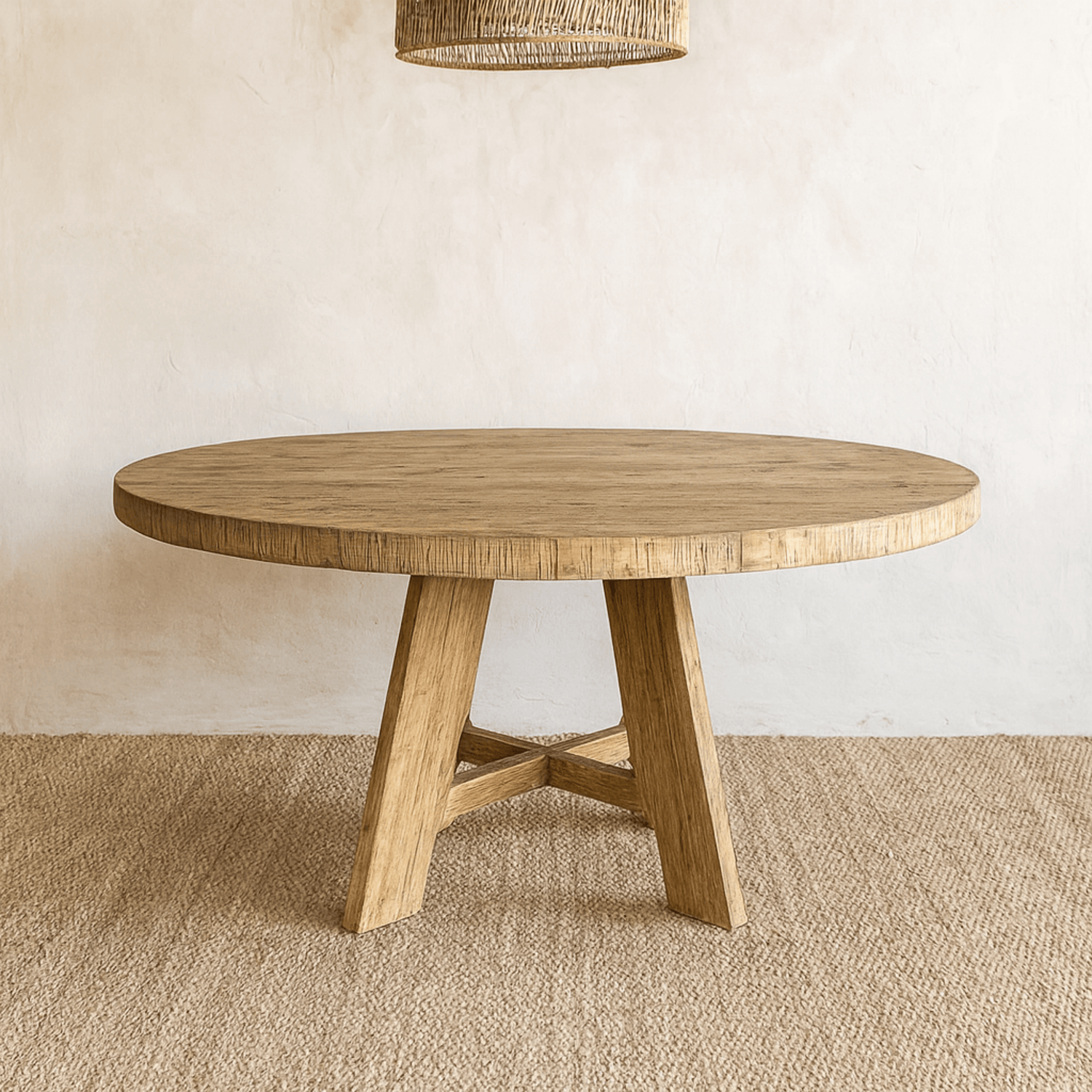 Loft Elm Dining Table - D1500mm