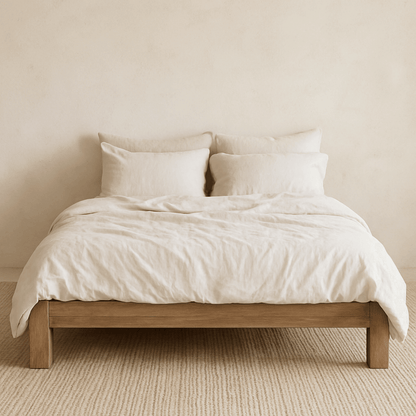 Reclaimed Elm Bed Base - Queen