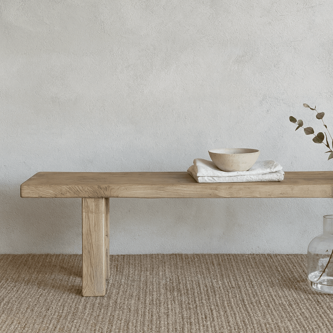 Reclaimed Elm Bench Seat L2100mm