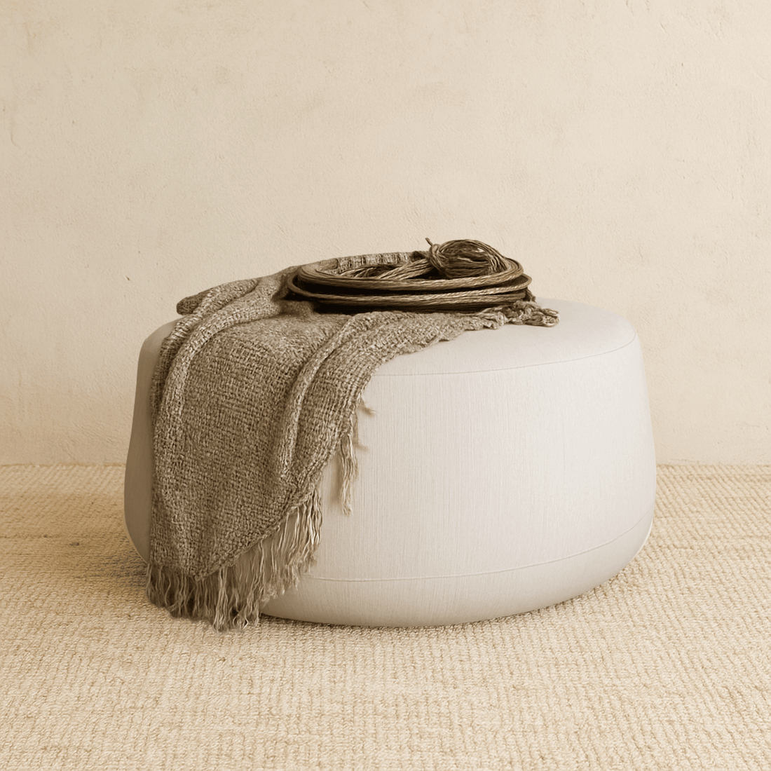 Palma Round Ottoman - D1000mm