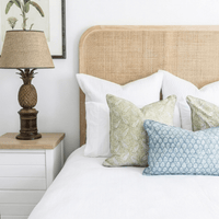 Freya Rattan Bedhead - King