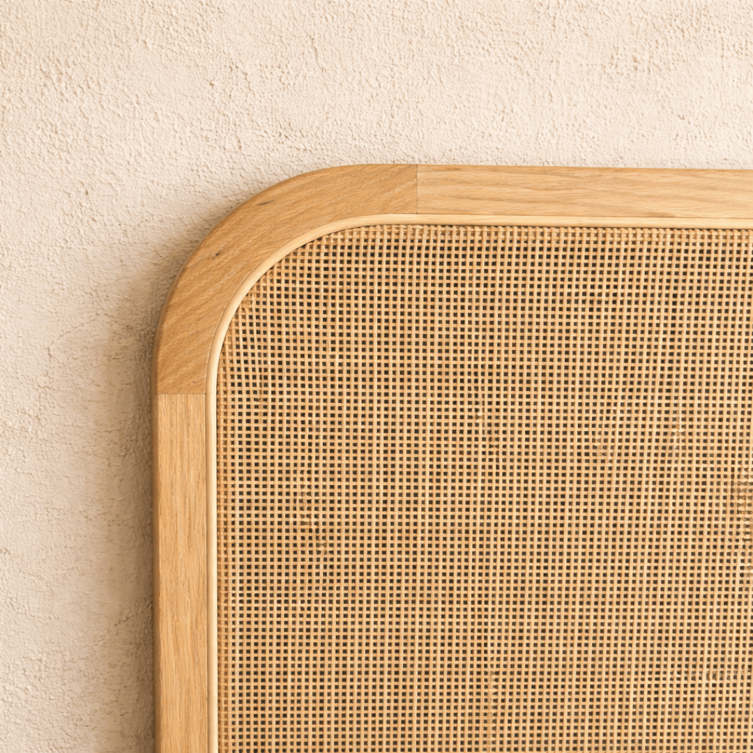 Freya Rattan Bedhead - King