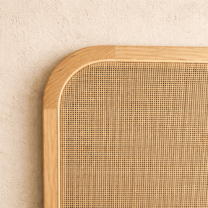 Freya Rattan Bedhead - King