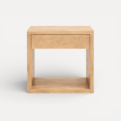Modern Bedside L600mm - 1 Drawer