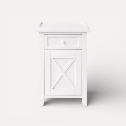 Bahamas Bedside L500mm - 1 Drawer &amp; Door