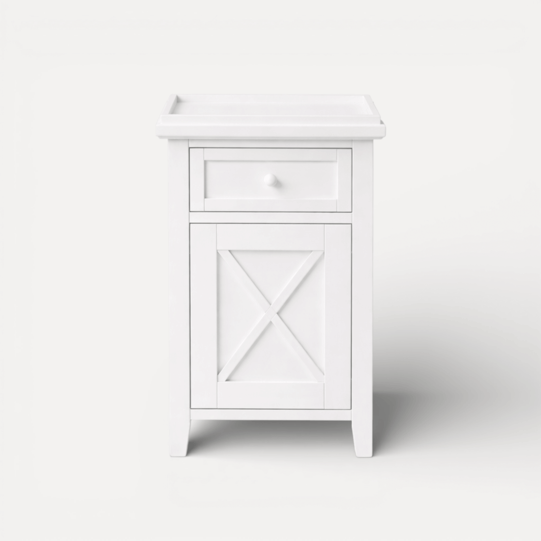 Bahamas Bedside L500mm - 1 Drawer &amp; Door