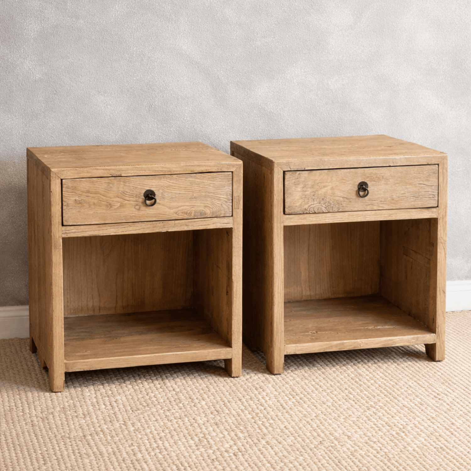 Elm Bedside L500mm - 1 Drawer