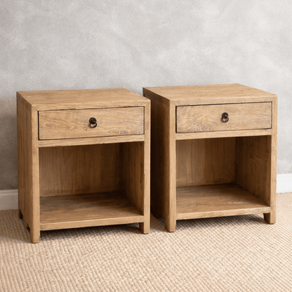 Elm Bedside L500mm - 1 Drawer