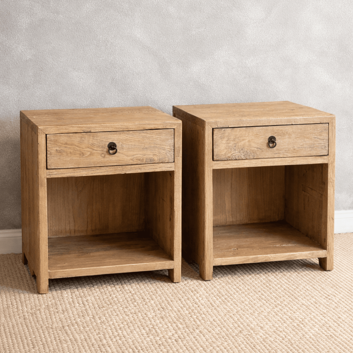Elm Bedside L500mm - 1 Drawer
