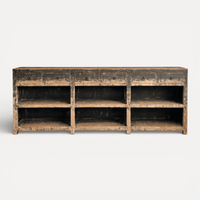 Avalon Sideboard - Distressed Black