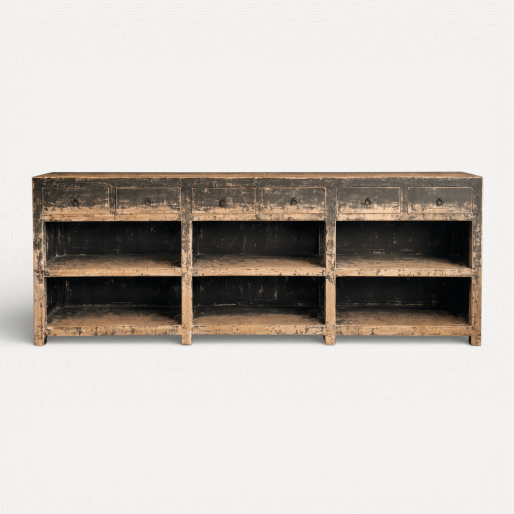 Avalon Sideboard - Distressed Black
