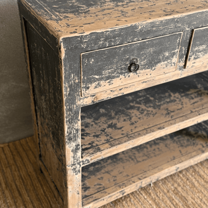 Avalon Sideboard - Distressed Black