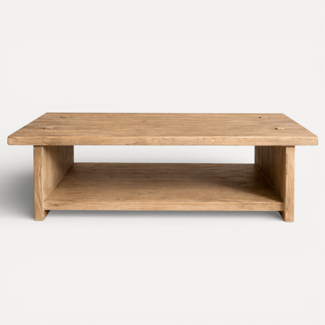 Reclaimed Elm Join Detail Coffee Table